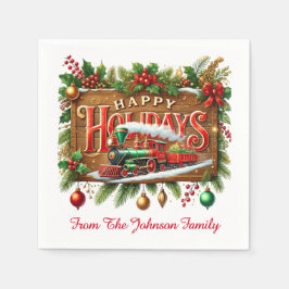 Guardanapo De Papel Férias Felizes