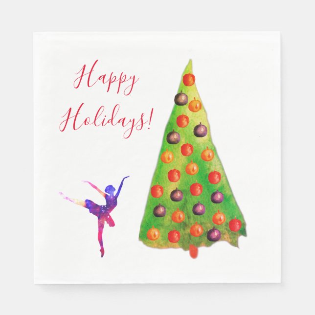 Guardanapo De Papel Férias Felizes (Frente)