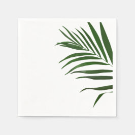 Guardanapo De Papel Fern Leaf Paper Napkin