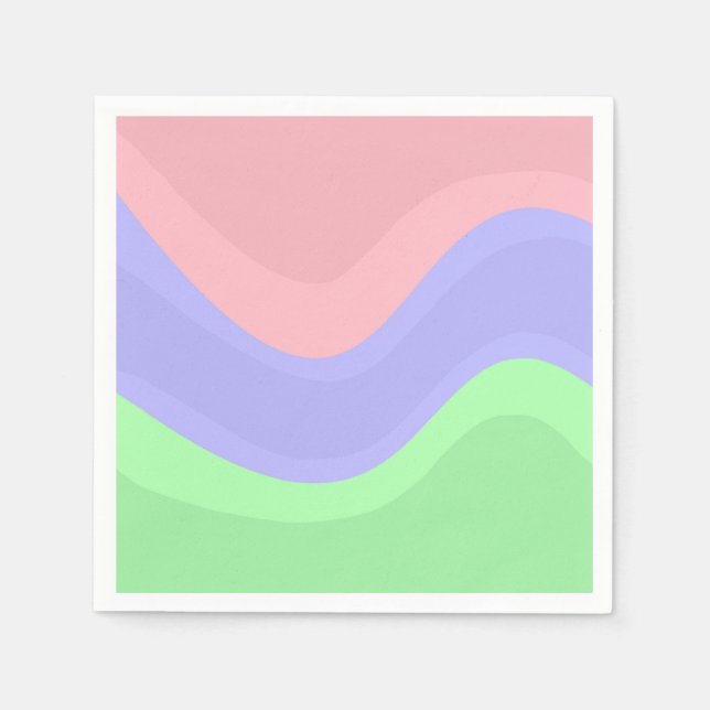 Guardanapo De Papel Festa Chic Pastel (Frente)