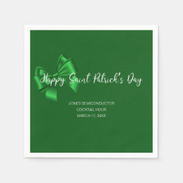 Guardanapo De Papel Festa Comercial de Dia de São Patrício Feliz
