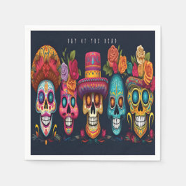 Guardanapo De Papel Festa de Açúcar no Dia do morto Feriado de Hallowe