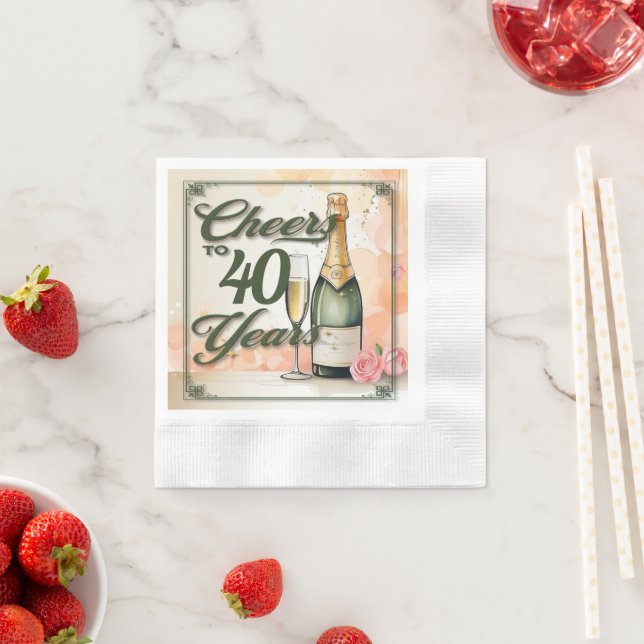 Guardanapo De Papel Festa de Animação a Anos (Insitu)