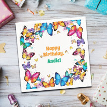 Festa de Aniversário A Alegria das Borboletas