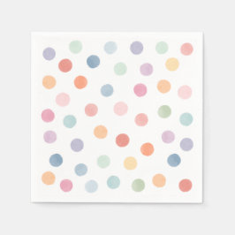 Guardanapo De Papel Festa de aniversário Arte Arco-Íris