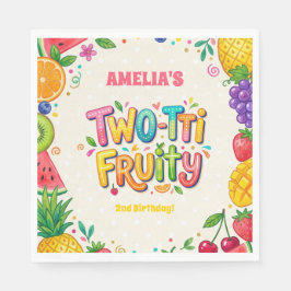 Guardanapo De Papel Festa de Aniversário de 2 anos Two-tti Fruity