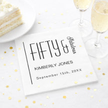 Festa de Aniversário de 50 anos Moderna e Espetacu