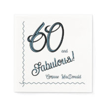 Festa de Aniversário de 60 Anos Arctic Blue Sixty 