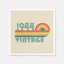 Guardanapo De Papel Festa de aniversário de 80 personalizada