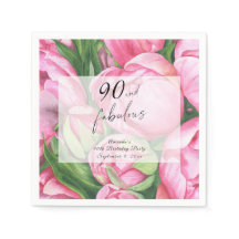Festa de Aniversário de 90 anos Peonias Rosas Flor