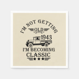 Guardanapo De Papel Festa de aniversário de 90 de 90 anos personalizad