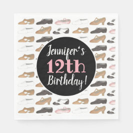 Guardanapo De Papel Festa de aniversário de Balé Dance Toque em Jazz