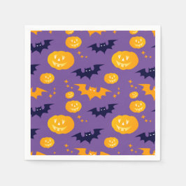 Guardanapo De Papel Festa de aniversário de bruxa de fantasia do Hallo