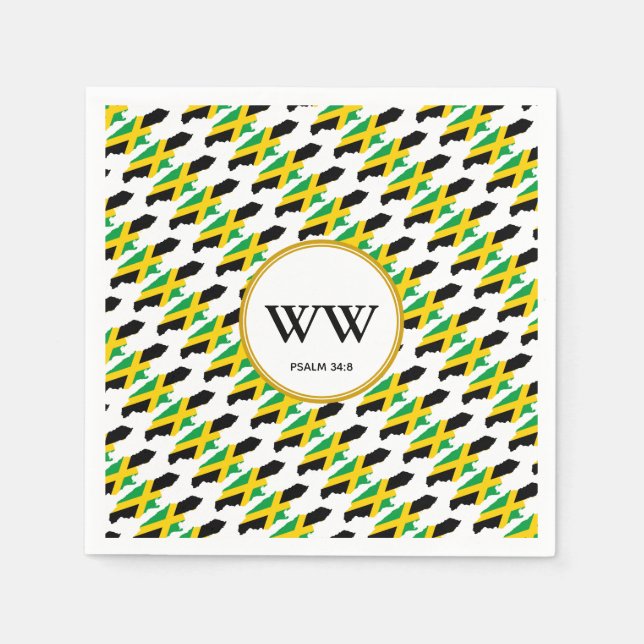 Guardanapo De Papel Festa de Aniversário de Celebração da Bandeira da  (Frente)