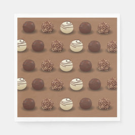 Guardanapo De Papel Festa de aniversário de Chocolate Super Doce