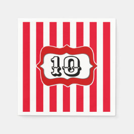 Guardanapo De Papel Festa de aniversário de circo carnaval DEIXE Banda