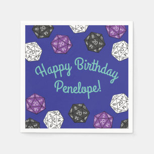 Guardanapo De Papel Festa de Aniversário de criança de 20 DND Games 