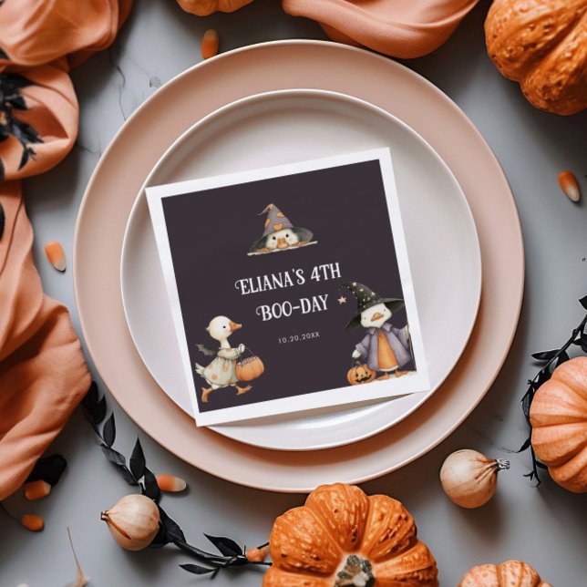 Guardanapo De Papel Festa de Aniversário de criança de Cinza de Goose  (Criador carregado)