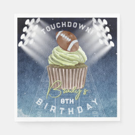 Guardanapo De Papel Festa de aniversário de Futebol Touchdown