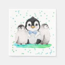 Festa de Aniversário de Pinguim Fofo