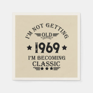 Guardanapo De Papel Festa de aniversário de vinheta personalizada