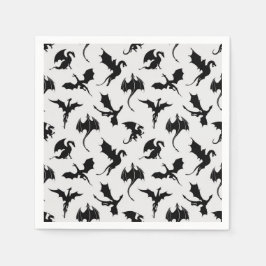 Guardanapo De Papel Festa de aniversário do dragão