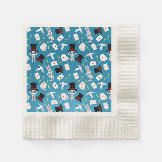 Guardanapo De Papel Festa de Aniversário do Mago (Frente)