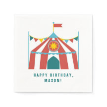 Festa de aniversário do tema do circo infantil Nap