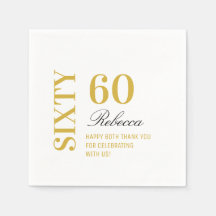 Festa de aniversário Elegante branco e Dourado coq