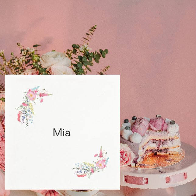 Guardanapo De Papel Festa de aniversário II Personalizada do Jardim In (Criador carregado)