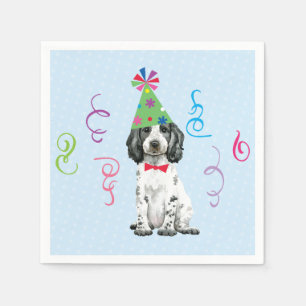 Guardanapo De Papel Festa de aniversário Inglês Cocker Spaniel Napkins