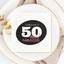 Festa de Aniversário Personalizada 50 Anos e Fabul