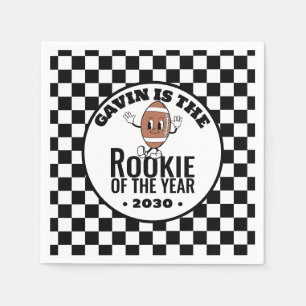 Guardanapo De Papel Festa de aniversário Personalizada de Futebol Vint