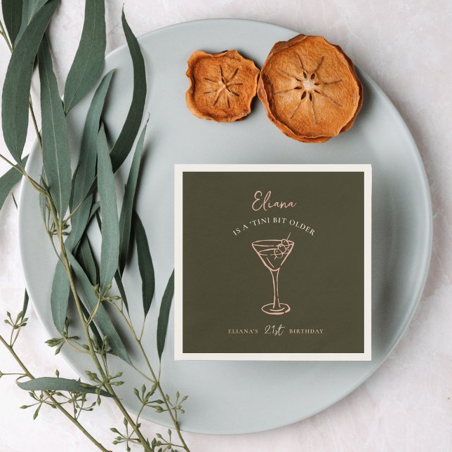 Guardanapo De Papel Festa de aniversário Personalizada De Tini Bit Mai (Criador carregado)