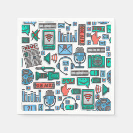 Guardanapo De Papel Festa de aniversário Podcast