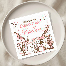 Guardanapo De Papel Festa de Aniversário Quadrada do Rodeio do Velho O