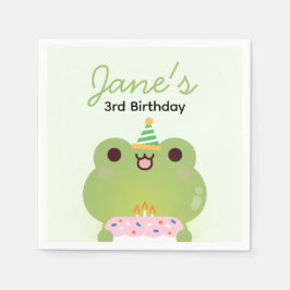 Guardanapo De Papel Festa de aniversário Simples e Bonita