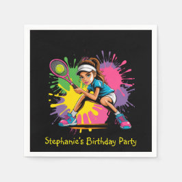 Guardanapo De Papel Festa de aniversário tênis Star Girl