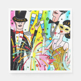 Guardanapo De Papel Festa de Ano Novo