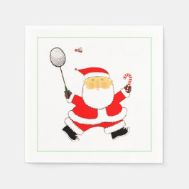 Guardanapo De Papel Festa de Badminton de Natal