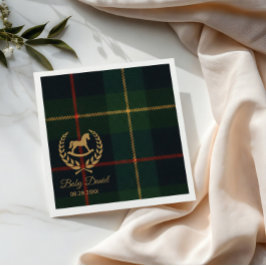 Guardanapo De Papel Festa de Bebê Clássica Vintage de Polo Horse