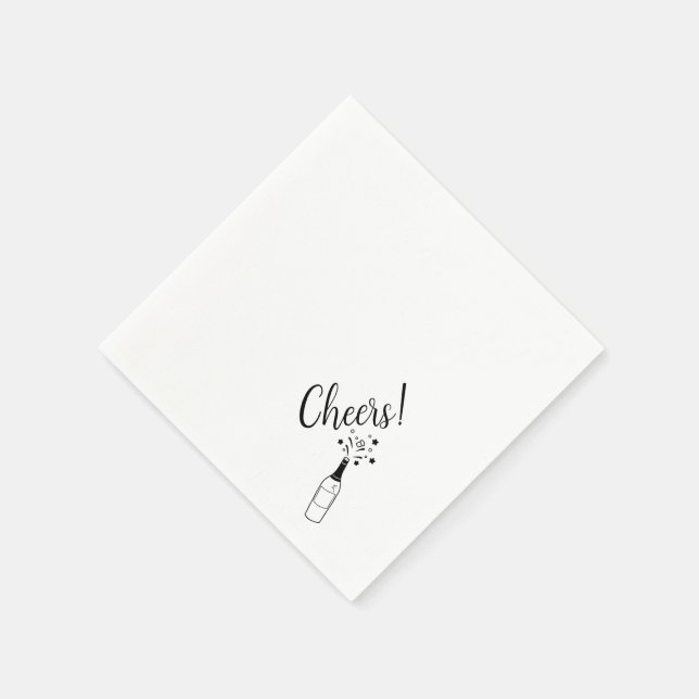 Guardanapo De Papel Festa de Cocktail (Canto)