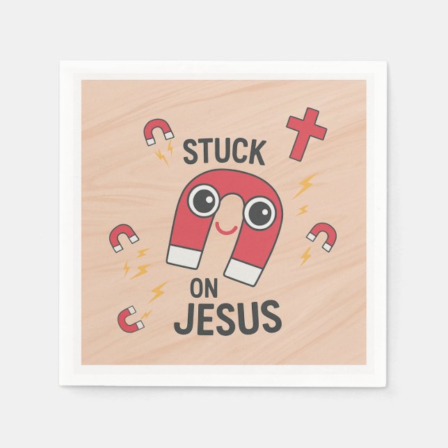 Guardanapo De Papel Festa de crianças cristãs (Frente)