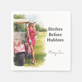 Guardanapo De Papel Festa de despedida de solteira com Golf Par-Tee