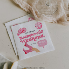 Guardanapo De Papel Festa de Despedida de Solteira do Último Rodeio de