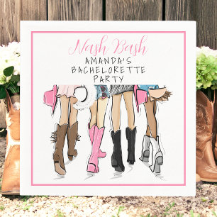 Guardanapo De Papel Festa de Despedida de Solteira Personalizada Nash 