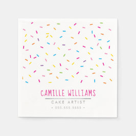 Guardanapo De Papel Festa de diversão colorida e com padrões bonitos m