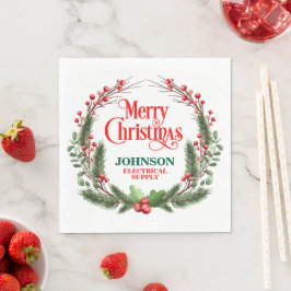 Guardanapo De Papel Festa de Escritório de Natal