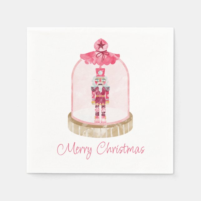 Guardanapo De Papel Festa de Feriado do Soldado de Brinquedo Nutcracke (Frente)