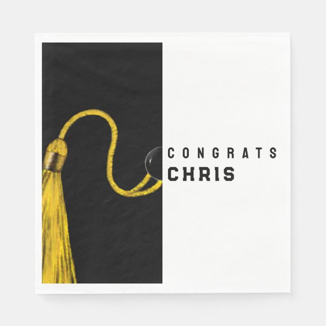 Guardanapo De Papel Festa de formatura 2025 (Frente)